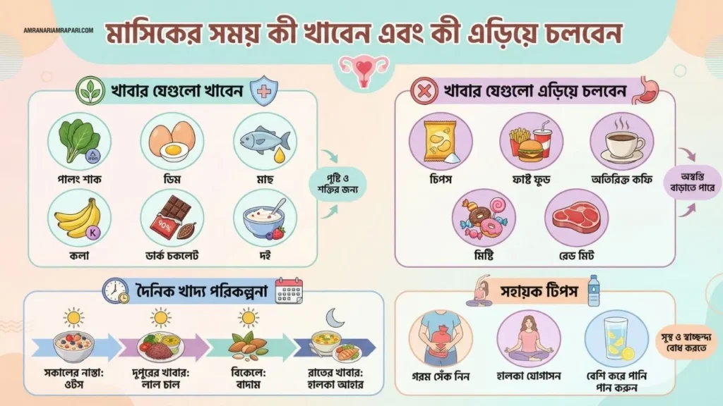 Best Foods to Eat and Avoid During Periods