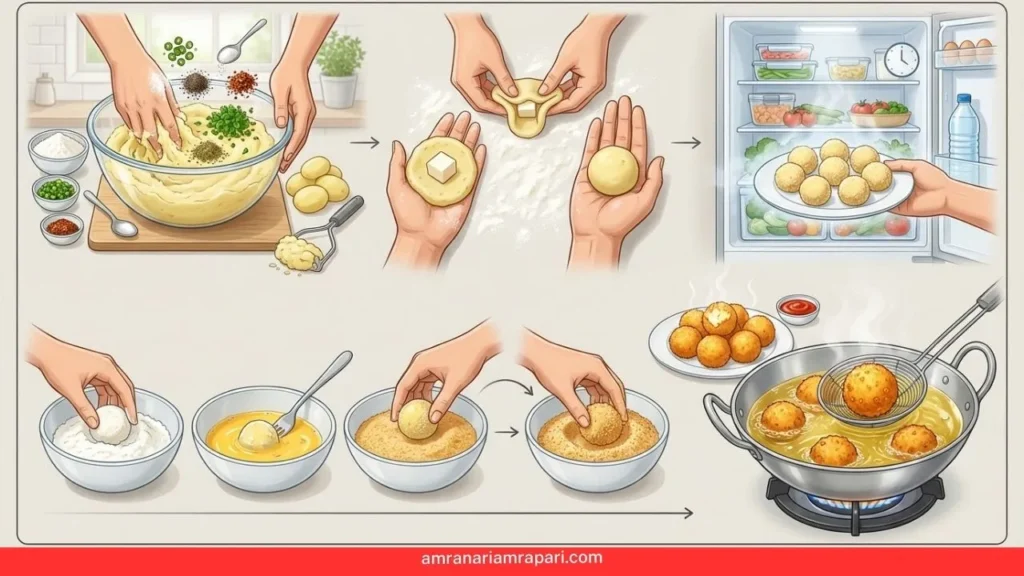 Step-by-Step Guide to Make Cheese Balls