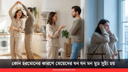 কোন হরমোনের কারণে মেয়েদের ঘন ঘন মন মুড সুইং হয়  