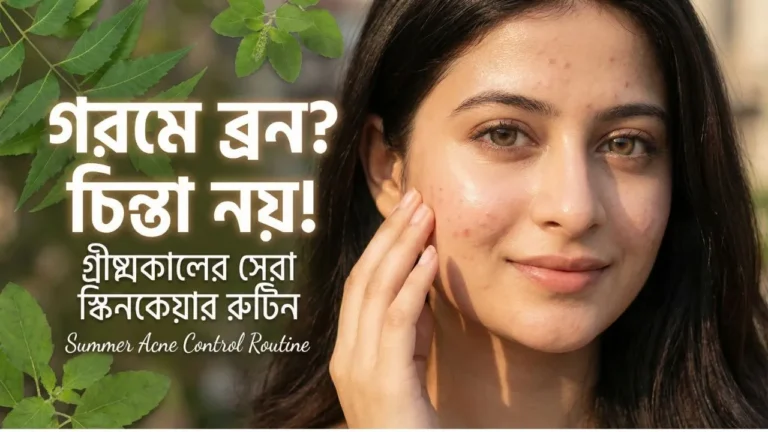 গরমে ব্রন সমস্যায় ভুগছেন! গ্রীষ্মকালের সেরা স্কিন কেয়ার রুটিন