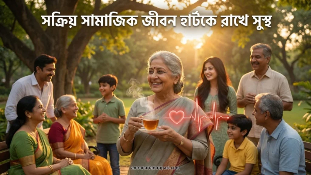 Active Social Life for Heart Disease Prevention