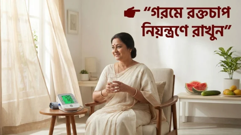গরমে হঠাৎ বাড়তে পারে রক্তচাপ! সুস্থ থাকতে মেনে চলুন এই ৫ বিশেষ টিপস