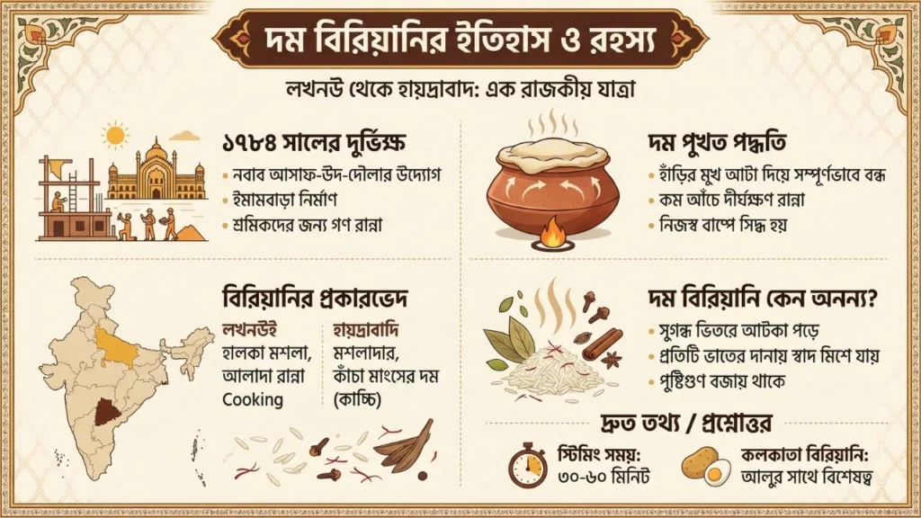 History of Dum Biryani