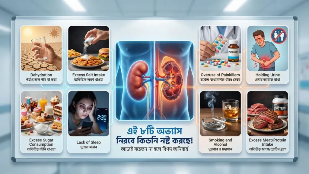 Everyday Habits That Damage Kidneys