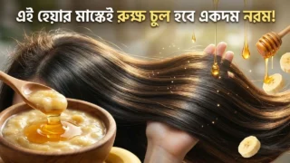 ঘরোয়া উপাদানেই রুক্ষ চুলকে করুন রেশমের মতো নরম, ফ্রিজি হেয়ার সিল্কি করার জাদুকরী মাস্ক