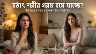 পিরিয়ডের সময় হঠাৎ শরীর গরম হয়ে ঘামছেন? জানুন কেন এমন হয় এবং কখন সতর্ক হবেন!