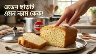 প্রেসার কুকারেই বানিয়ে ফেলুন নরম তুলতুলে কেক! সহজ রেসিপি ও গোপন টিপস