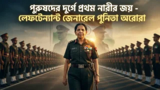 উদ্বাস্তু পরিবার থেকে এসে ভারতীয় সেনার প্রথম মহিলা লেফটেন্যান্ট জেনারেল: পুনিতা অরোরার অদম্য জয়গাথা