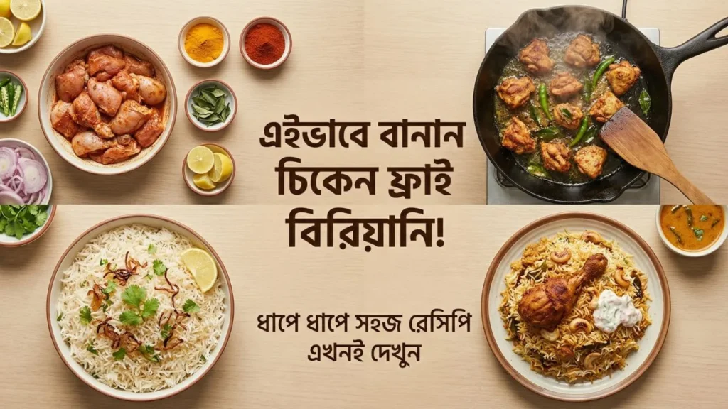 Chicken Fry Biryani Recipe