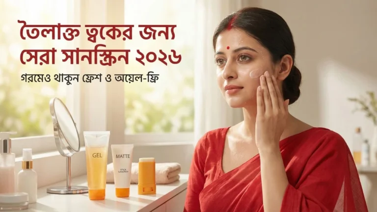 গরমেও থাকবে ম্যাট ফিনিশ! ২০২৬ সালে তৈলাক্ত ত্বকের জন্য সেরা ৫ সানস্ক্রিন