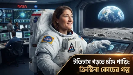 চাঁদের বুকে পা প্রথম নারী মহাকাশচারীর! প্রায় ৫০ বছর পর ইতিহাস গড়তে চলেছেন অদম্য ক্রিস্টিনা কোচ