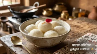 বাড়িতেই বানান একদম দোকানের মতো নরম রসগোল্লা, রইল সহজ রেসিপি