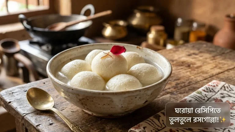বাড়িতেই বানান একদম দোকানের মতো নরম রসগোল্লা, রইল সহজ রেসিপি