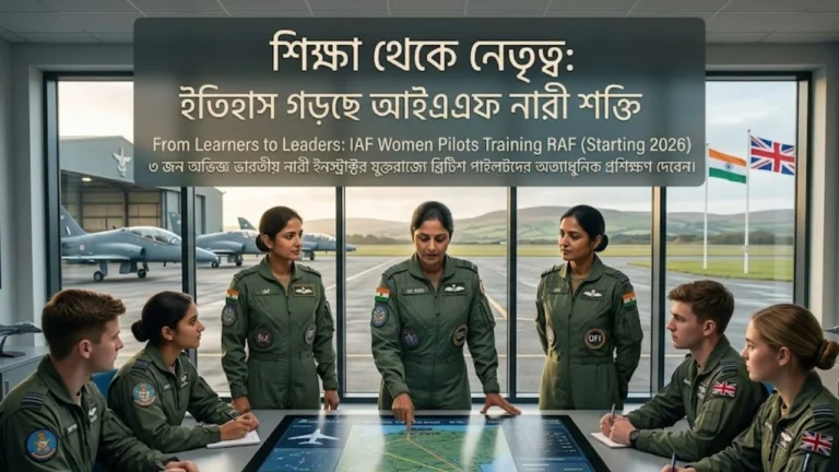 ইতিহাস গড়ল ভারত! এবার ব্রিটিশ পাইলটদের প্রশিক্ষণ দেবেন ভারতীয় বায়ুসেনার ৩ নারী পাইলট