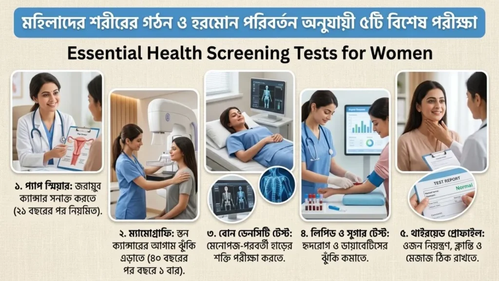 Women Health Checkup Tests