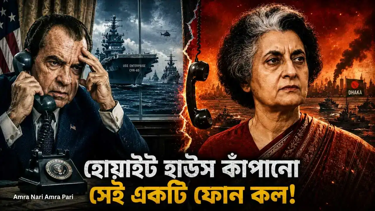 হোয়াইট হাউস কাঁপানো সেই একটি ফোন কল! কীভাবে আমেরিকার দম্ভ চূর্ণ করেছিলেন ‘আয়রন লেডি’ ইন্দিরা?